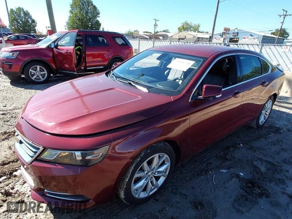 ✅ 2017 Chevrolet Impala LT • VIN: 1G1105S34HU186387 • Лот: 43419728. Опубликован ранее на IAAI с пробегом 150 311 миль. Бесплатный доступ к архиву аукционных продаж из США и подробный отчёт об истории автомобиля на DreamBid. Изображение 2.