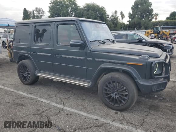 ✅ 2021 Mercedes-Benz G 550 • VIN: W1NYC6BJ9MX407551 • Lot: 84797285. Listed on Copart with 23,668 mi. Free auction sales archive from the USA and detailed vehicle history report at DreamBid. Image 4.