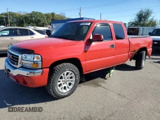 ✅ 2003 GMC Sierra 1500 SLT • VIN: 1GTEK19T53E218252 • Lot: 82186165. Listed on Copart with 125,286 mi. Free auction sales archive from the USA and detailed vehicle history report at DreamBid. Image 1.