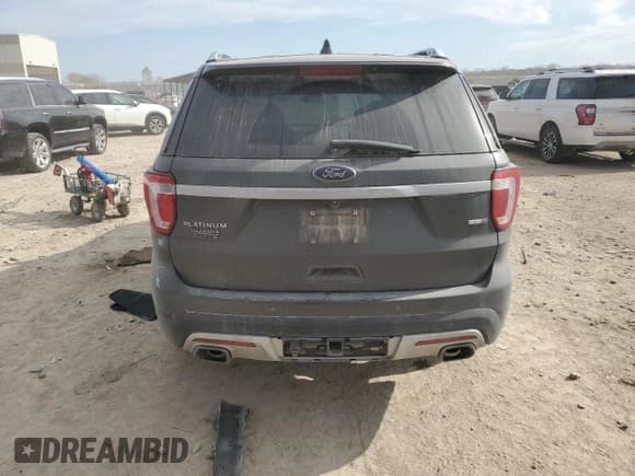 ✅ 2016 Ford Explorer Platinum • VIN: 1FM5K8HT2GGB49536 • Lot: 91513095. Listed on Copart with 185,216 mi. Free auction sales archive from the USA and detailed vehicle history report at DreamBid. Image 6.