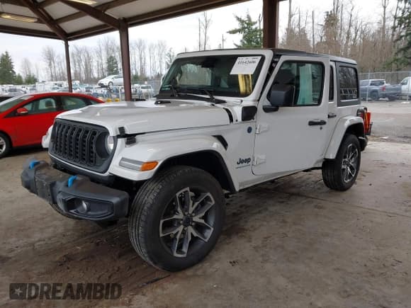 ✅ 2024 Jeep Wrangler Willys • VIN: 1C4RJXN65RW199230 • Лот: 41642606. Опубликован ранее на IAAI с пробегом Не указан. Бесплатный доступ к архиву аукционных продаж из США и подробный отчёт об истории автомобиля на DreamBid. Изображение 2.