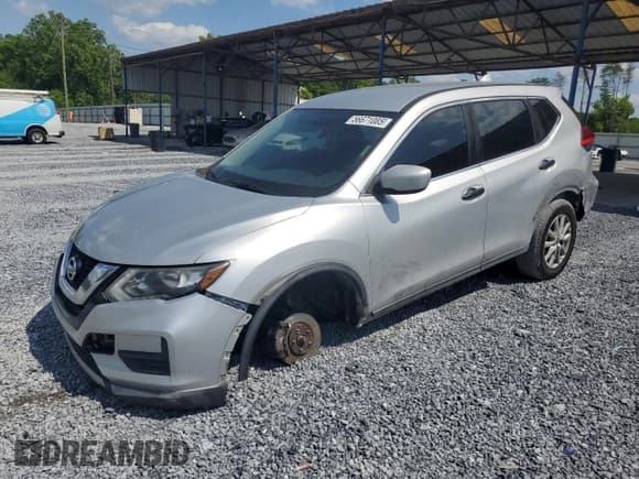 ✅ 2017 Nissan Rogue S • VIN: KNMAT2MT9HP511401 • Lot: 56671085. Listed on Copart with 223,558 mi. Free auction sales archive from the USA and detailed vehicle history report at DreamBid. Image 1.