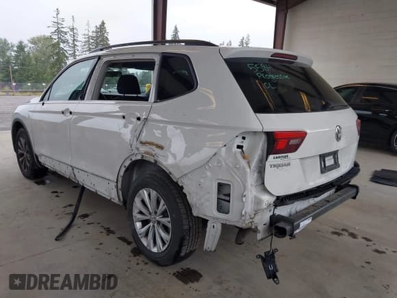 ✅ 2019 Volkswagen Tiguan S • VIN: 3VV1B7AXXKM096434 • Lot: 42255645. Listed on IAAI with 65,682 mi. Free auction sales archive from the USA and detailed vehicle history report at DreamBid. Image 6.