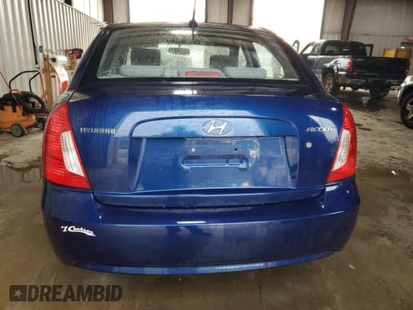 ✅ 2011 Hyundai Accent GLS • VIN: KMHCN4AC2BU619611 • Lot: 66896835. Listed on Copart with 110,949 mi. Free auction sales archive from the USA and detailed vehicle history report at DreamBid. Image 6.