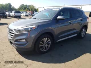 2018 Hyundai Tucson SEL with VIN KM8J3CA45JU735643, listed as a Copart auction lot 81217115 with 143,502 mi miles and Salvage title. Bid and sale history available at DreamBid. Image 1.