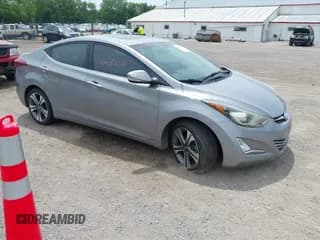✅ 2014 Hyundai Elantra Sport • VIN: KMHDH4AH3EU106623 • Lot: 42682500. Listed on IAAI with 120,497 mi. Free auction sales archive from the USA and detailed vehicle history report at DreamBid. Image 1.