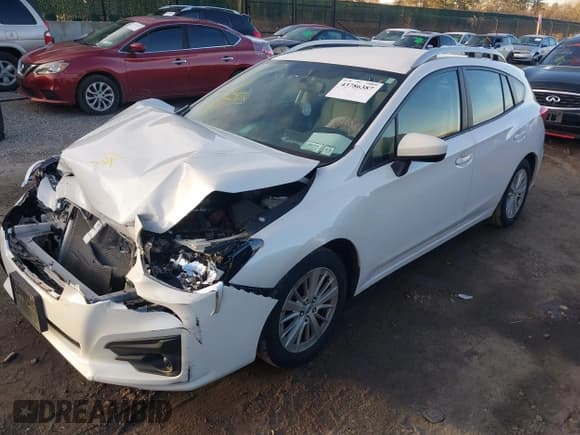 ✅ 2018 Subaru Impreza Premium • VIN: 4S3GTAB66J3729195 • Лот: 43786387. Опубликован ранее на IAAI с пробегом 105 270 миль. Бесплатный доступ к архиву аукционных продаж из США и подробный отчёт об истории автомобиля на DreamBid. Изображение 2.