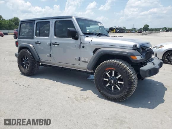 ✅ 2021 Jeep Wrangler Unlimited Sport • VIN: 1C4HJXDG7MW521106 • Lot: 62230955. Listed on Copart with 52,358 mi. Free auction sales archive from the USA and detailed vehicle history report at DreamBid. Image 4.