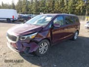 ✅ 2016 Kia Sedona LX • VIN: KNDMB5C12G6163799 • Лот: 43661310. Опубликован ранее на IAAI с пробегом 86 445 миль. Бесплатный доступ к архиву аукционных продаж из США и подробный отчёт об истории автомобиля на DreamBid. Изображение 2.