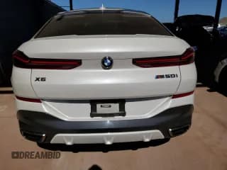 ✅ 2022 BMW X6 M50i • VIN: 5UXCY8C0XN9J38713 • Лот: 89815015. Опубликован ранее на Copart с пробегом 77 048 миль. Бесплатный доступ к архиву аукционных продаж из США и подробный отчёт об истории автомобиля на DreamBid. Изображение 6.