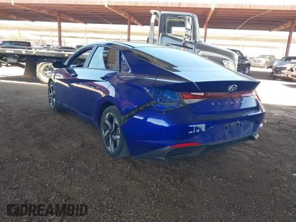 ✅ 2023 Hyundai Elantra SEL • VIN: KMHLS4AG0PU473146 • Lot: 42866504. Listed on IAAI with 54,306 mi. Free auction sales archive from the USA and detailed vehicle history report at DreamBid. Image 3.