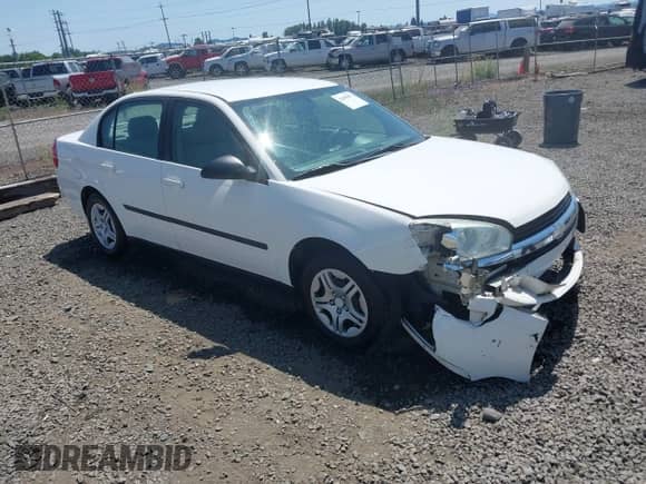 2005 Chevrolet Malibu z VIN 1G1ZS52F25F153704, wystawiony jako IAAI lot #42499871 z przebiegiem 106 149 mil mil oraz . Historia ofert i sprzedaży dostępna na DreamBid. Obrazek 1.