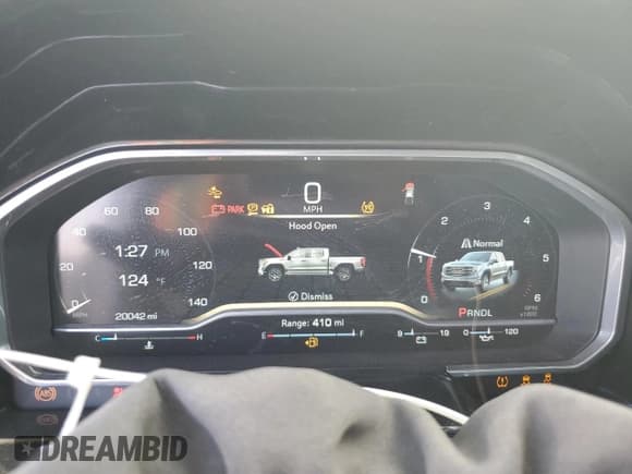 ✅ 2023 GMC Sierra 1500 Elevation • VIN: 1GTPHCED3PZ319600 • Lot: 74515664. Listed on Copart with 20,042 mi. Free auction sales archive from the USA and detailed vehicle history report at DreamBid. Image 9.