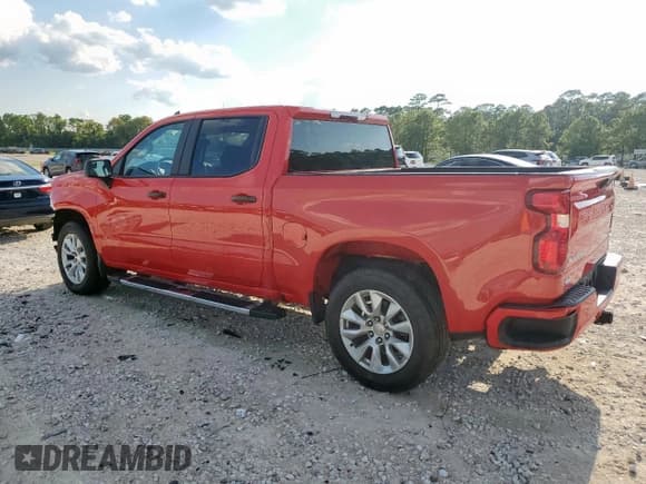 ✅ 2022 Chevrolet Silverado 1500 Custom • VIN: 3GCPABEK9NG613853 • Lot: 70993675. Listed on Copart with 76,542 mi. Free auction sales archive from the USA and detailed vehicle history report at DreamBid. Image 2.