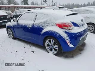 ✅ 2014 Hyundai Veloster • VIN: KMHTC6AD0EU186563 • Lot: 41572856. Wystawiony na IAAI z przebiegiem 156 227 mil. Bezpłatny archiwum sprzedaży aukcyjnych z USA i szczegółowy raport historii pojazdu na DreamBid. Zdjęcie 3.