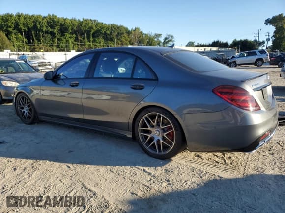 ✅ 2020 Mercedes-Benz S 63 AMG • VIN: WDDUG8JB2LA516912 • Lot: 74954834. Listed on Copart with Not provided. Free auction sales archive from the USA and detailed vehicle history report at DreamBid. Image 2.