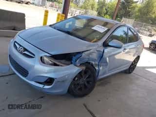 2013 Hyundai Accent GLS with VIN KMHCU4AE3DU494917, listed as a IAAI auction lot 42828266 with 113,332 mi miles and . Bid and sale history available at DreamBid. Image 2.