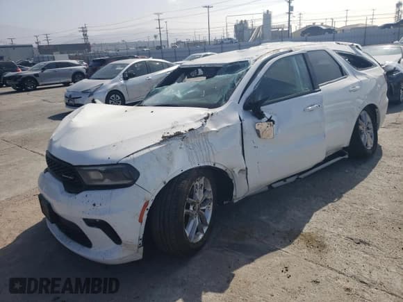 ✅ 2022 Dodge Durango GT Plus • VIN: 1C4RDJDG1NC134742 • Лот: 83820095. Опубликован ранее на Copart с пробегом 65 289 миль. Бесплатный доступ к архиву аукционных продаж из США и подробный отчёт об истории автомобиля на DreamBid. Изображение 1.