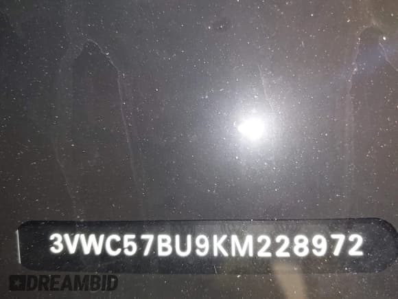 ✅ 2019 Volkswagen Jetta S • VIN: 3VWC57BU9KM228972 • Lot: 42409644. Listed on IAAI with 20,450 mi. Free auction sales archive from the USA and detailed vehicle history report at DreamBid. Image 17.