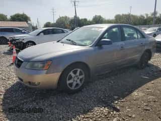 2006 Hyundai Sonata GLS с VIN 5NPEU46F96H025410, выставлен на аукционе Copart как лот 71557284 с пробегом 122 710 миль миль и Списание • Salvage title. История ставок и продаж доступна на DreamBid. Изображение 1.
