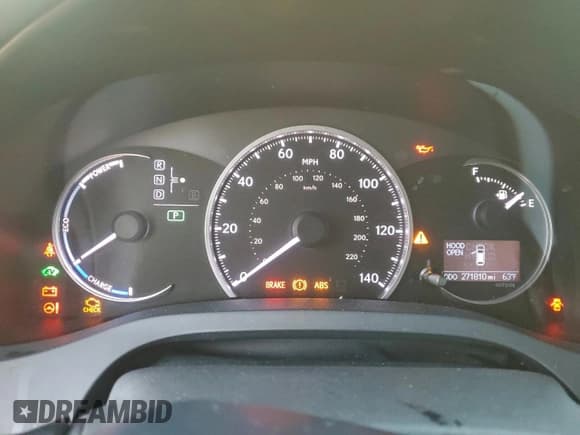 ✅ 2012 Lexus CT 200h Premium • VIN: JTHKD5BH3C2084478 • Lot: 93146235. Listed on Copart with 271,810 mi. Free auction sales archive from the USA and detailed vehicle history report at DreamBid. Image 9.