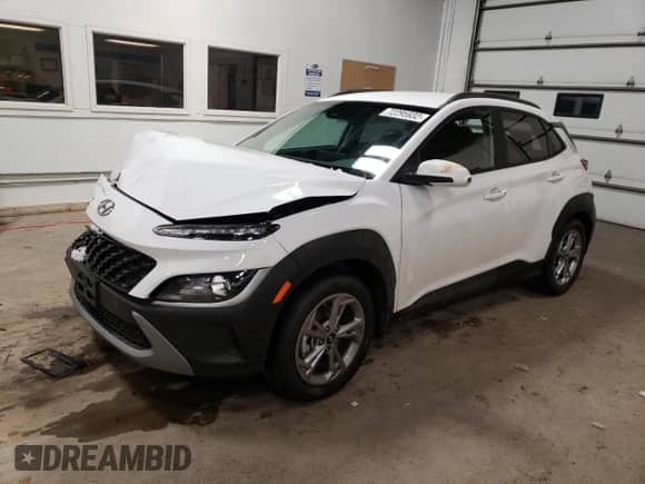2022 Hyundai Kona SEL with VIN KM8K62AB4NU921748, listed as a Copart auction lot 72295932 with 3,046 mi miles and . Bid and sale history available at DreamBid. Image 1.