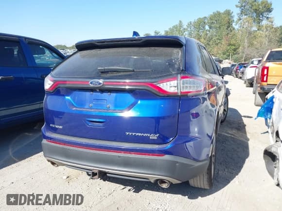 ✅ 2015 Ford Edge Titanium • VIN: 2FMPK4K87FBB68501 • Lot: 43528973. Wystawiony na IAAI z przebiegiem 207 726 mil. Bezpłatny archiwum sprzedaży aukcyjnych z USA i szczegółowy raport historii pojazdu na DreamBid. Zdjęcie 4.