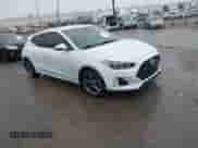 2019 Hyundai Veloster 2.0 z VIN KMHTG6AF7KU017934, wystawiony jako IAAI lot #41700835 z przebiegiem 50 594 mil mil oraz . Historia ofert i sprzedaży dostępna na DreamBid. Obrazek 1.