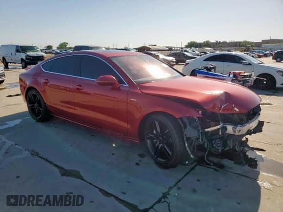 ✅ 2014 Audi A7 Premium Plus • VIN: WAUWGAFC5EN124317 • Lot: 51854865. Listed on Copart with 112,345 mi. Free auction sales archive from the USA and detailed vehicle history report at DreamBid. Image 4.