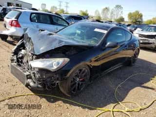 2014 Hyundai Genesis Coupe 2.0T z VIN KMHHT6KD5EU121471, wystawiony jako Copart lot #72702234 z przebiegiem 109 964 mil mil oraz Szkoda całkowita • Salvage title. Historia ofert i sprzedaży dostępna na DreamBid. Obrazek 1.