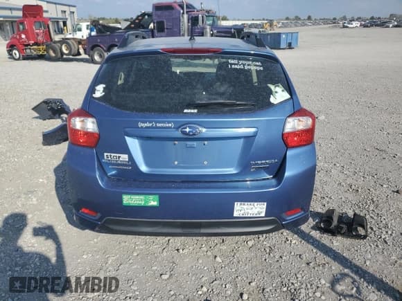✅ 2016 Subaru Impreza Special Sports Premium • VIN: JF1GPAP64GH302581 • Lot: 80796215. Listed on Copart with 134,003 mi. Free auction sales archive from the USA and detailed vehicle history report at DreamBid. Image 6.