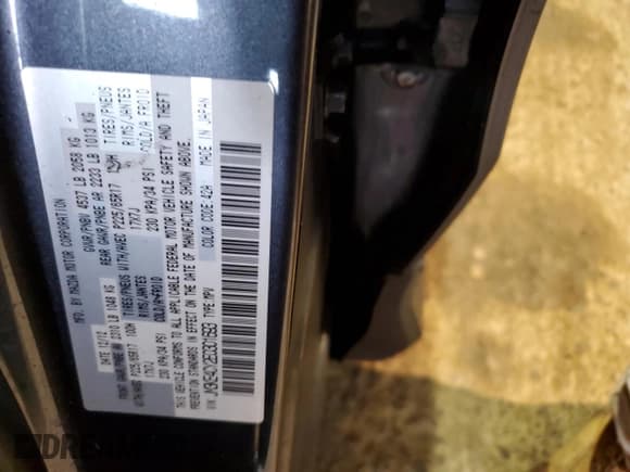 ✅ 2014 Mazda CX-5 Touring • VIN: JM3KE4CY2E0301693 • Lot: 85407885. Wystawiony na Copart z przebiegiem 177 738 mil. Bezpłatny archiwum sprzedaży aukcyjnych z USA i szczegółowy raport historii pojazdu na DreamBid. Zdjęcie 13.