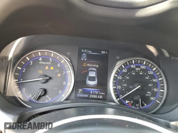 ✅ 2019 Infiniti Q60 Red Sport 400 • VIN: JN1FV7EK2KM360772 • Lot: 70702745. Listed on Copart with 81,781 mi. Free auction sales archive from the USA and detailed vehicle history report at DreamBid. Image 9.