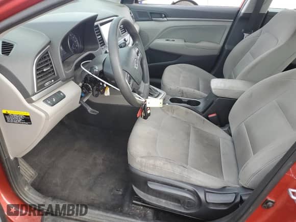 2018 Hyundai Elantra SEL with VIN 5NPD84LF0JH296918, listed as a Copart auction lot 81271295 with 67,146 mi miles and Salvage title. Bid and sale history available at DreamBid. Image 7.