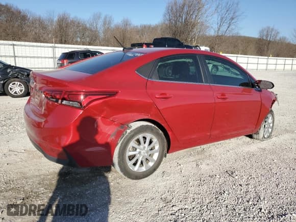 ✅ 2022 Hyundai Accent SEL • VIN: 3KPC24A61NE166303 • Лот: 48638385. Опубликован ранее на Copart с пробегом 28 178 миль. Бесплатный доступ к архиву аукционных продаж из США и подробный отчёт об истории автомобиля на DreamBid. Изображение 3.