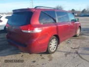 ✅ 2011 Toyota Sienna Limited • VIN: 5TDDK3DCXBS016482 • Lot: 43759024. Listed on IAAI with 181,921 mi. Free auction sales archive from the USA and detailed vehicle history report at DreamBid. Image 4.