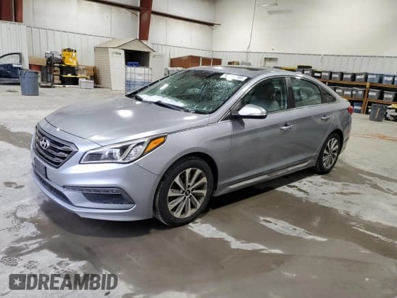 ✅ 2017 Hyundai Sonata Sport • VIN: 5NPE34AFXHH513052 • Lot: 92421985. Listed on Copart with 71,601 mi. Free auction sales archive from the USA and detailed vehicle history report at DreamBid. Image 1.