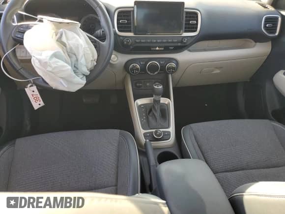 2021 Hyundai Venue Denim z VIN KMHRC8A3XMU101336, wystawiony jako Copart lot #73533424 z przebiegiem Nie podano mil oraz Szkoda całkowita • Salvage title. Historia ofert i sprzedaży dostępna na DreamBid. Obrazek 8.