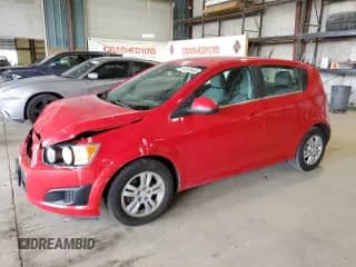 2012 Chevrolet Sonic LT with VIN 1G1JC6SB5C4189909, listed as a Copart auction lot 55207845 with 99,804 mi miles and Salvage title. Bid and sale history available at DreamBid. Image 1.