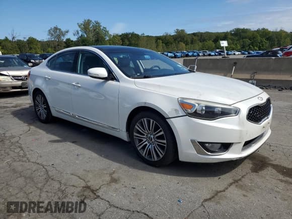 ✅ 2015 Kia Cadenza Premium • VIN: KNALN4D71F5196942 • Lot: 80141785. Listed on Copart with 102,278 mi. Free auction sales archive from the USA and detailed vehicle history report at DreamBid. Image 4.