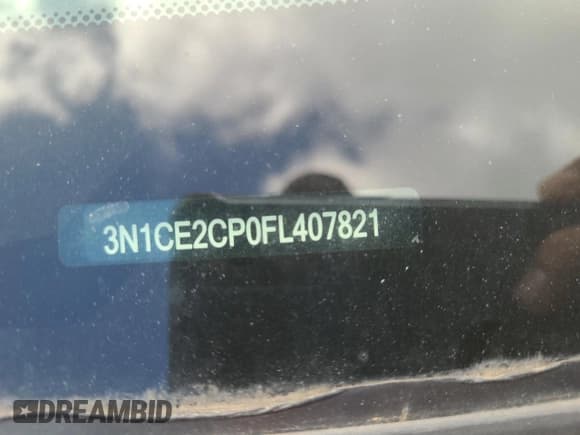 ✅ 2015 Nissan Note S • VIN: 3N1CE2CP0FL407821 • Lot: 77473314. Listed on Copart with Not provided. Free auction sales archive from the USA and detailed vehicle history report at DreamBid. Image 12.