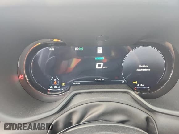 ✅ 2024 Dodge Hornet R/T • VIN: ZACPDFCW9R3A32238 • Lot: 89717545. Listed on Copart with 43,766 mi. Free auction sales archive from the USA and detailed vehicle history report at DreamBid. Image 9.