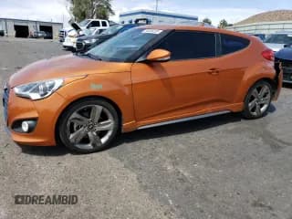 ✅ 2015 Hyundai Veloster Turbo • VIN: KMHTC6AE5FU240112 • Lot: 54436233. Wystawiony na Copart z przebiegiem 69 794 mil. Bezpłatny archiwum sprzedaży aukcyjnych z USA i szczegółowy raport historii pojazdu na DreamBid. Zdjęcie 1.