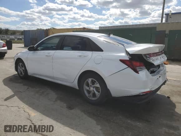 2021 Hyundai Elantra SE z VIN 5NPLL4AG3MH052738, wystawiony jako Copart lot #86652055 z przebiegiem 57 355 mil mil oraz Szkoda całkowita • Salvage title. Historia ofert i sprzedaży dostępna na DreamBid. Obrazek 2.