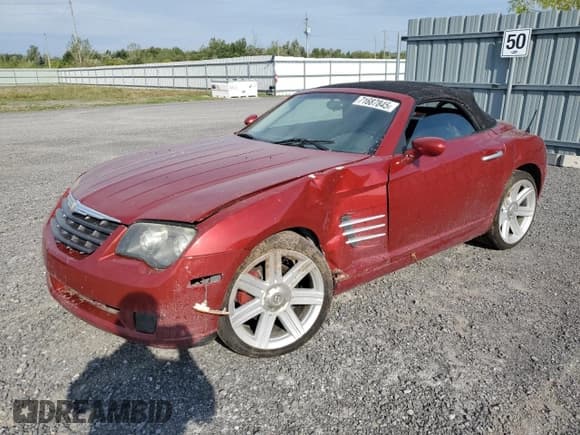 ✅ 2007 Chrysler Crossfire Limited • VIN: 1C3LN65L67X071455 • Lot: 71687845. Listed on Copart with 297,936 mi. Free auction sales archive from the USA and detailed vehicle history report at DreamBid. Image 1.
