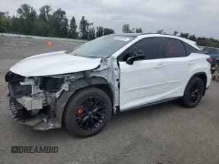 ✅ 2022 Lexus RX 350 F Sport • VIN: 2T2YZMDA8NC310022 • Lot: 80350515. Listed on Copart with 41,179 mi. Free auction sales archive from the USA and detailed vehicle history report at DreamBid. Image 1.