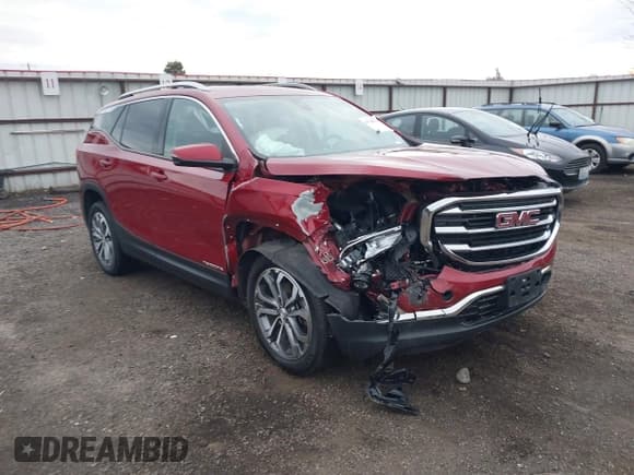 ✅ 2020 GMC Terrain SLT • VIN: 3GKALVEX0LL226694 • Lot: 43780279. Wystawiony na IAAI z przebiegiem 42 144 mil. Bezpłatny archiwum sprzedaży aukcyjnych z USA i szczegółowy raport historii pojazdu na DreamBid. Zdjęcie 1.