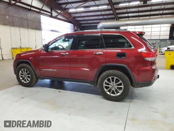 ✅ 2015 Jeep Grand Cherokee Limited • VIN: 1C4RJFBG0FC804310 • Лот: 92297565. Опубликован ранее на Copart с пробегом 121 717 миль. Бесплатный доступ к архиву аукционных продаж из США и подробный отчёт об истории автомобиля на DreamBid. Изображение 2.