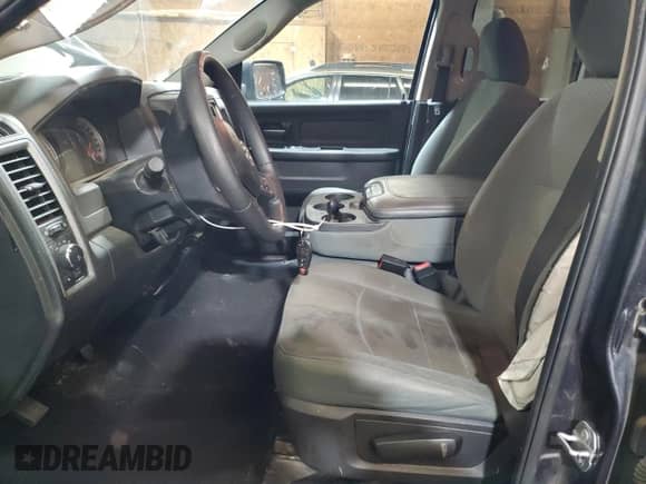 2019 Ram 1500 Tradesman with VIN 1C6RR7FG3KS534893, listed as a Copart auction lot 87383215 with 47,512 mi miles and Salvage title. Bid and sale history available at DreamBid. Image 7.