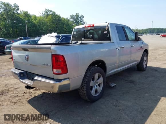 ✅ 2011 Ram 1500 Outdoorsman • VIN: 1D7RV1GT1BS600036 • Lot: 42900379. Listed on IAAI with Not provided. Free auction sales archive from the USA and detailed vehicle history report at DreamBid. Image 4.
